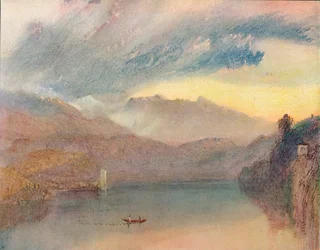 Un lac suisse, 1909