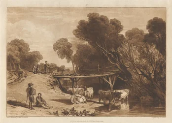 Pont et vaches