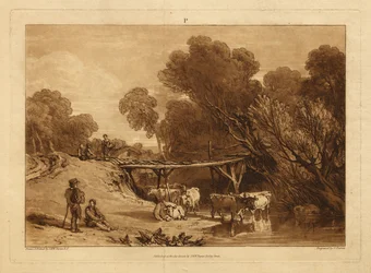 Pont et vaches