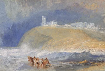 Château de Dunstanborough, Northumberland, c.1829