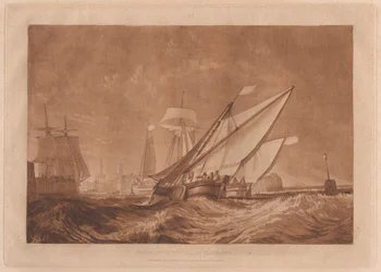 Entrée du port de Calais