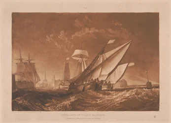 Entrée du port de Calais