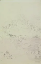 Chutes de la Clyde, c.1801