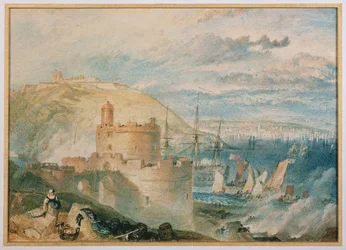 Port de Falmouth, vers 1825