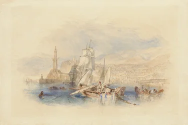 Gênes, vers 1832