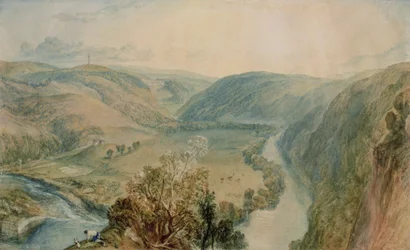Gibside, comté de Durham depuis le nord