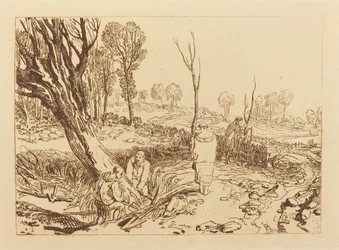 Taille des haies et creusement des fossés
