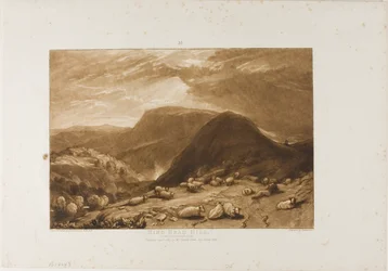 Hind Head Hill, planche 25 de Liber Studiorum
