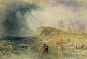 Holy Island, Northumberland, vers 1820