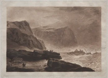 Liber Studiorum : Côte du Yorkshire, près de Whitby