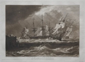 Liber Studiorum : Navires dans une brise