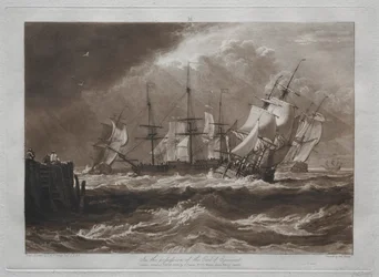 Liber Studiorum : Navires dans une brise
