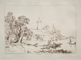 Liber Studiorum: Ville de Thoune, Suisse