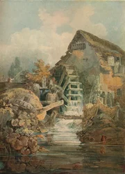 Marford Mill, Denbighshire, vers 1795