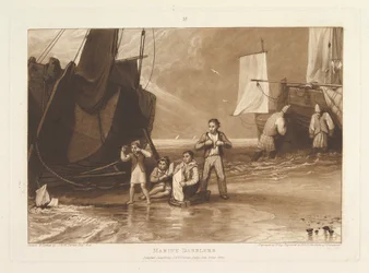 Marine Dabblers Liber Studiorum, partie VI, planche 29, juin 1811