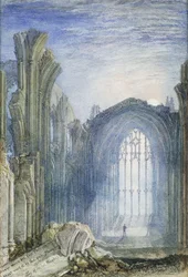 Abbaye de Melrose : Une illustration de 