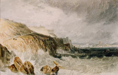 Citadelle de Plymouth, une tempête, 1815