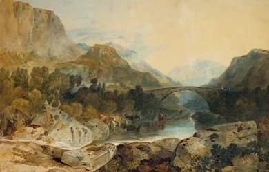 Pont de Rosthwaite, Borrowdale, c.1802