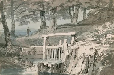 Écluse, abbaye de Netley, Hampshire