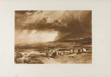 Solway Moss, planche 52 de Liber Studiorum
