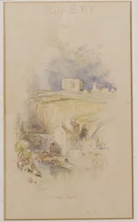 La tour Bowes, vers 1833