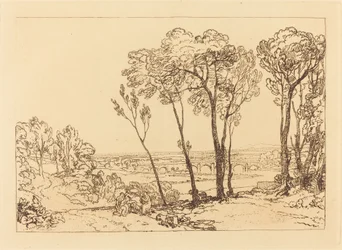 Le pont au milieu de la distance