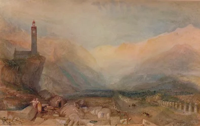 Le col du Splügen, c1841, 1938