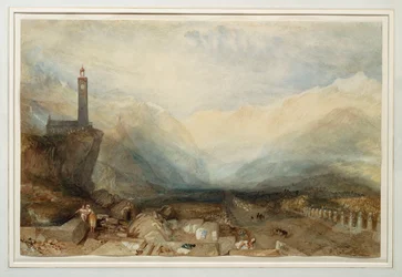 Le Col du Splügen, c.1842-43