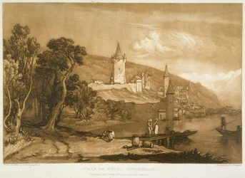 La ville de Thoune, de 