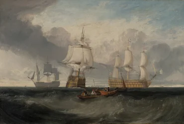 Le retour de la Victoire de Trafalgar, en trois positions
