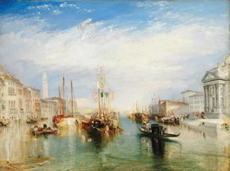 Venise, depuis le porche de la Madonna della Salute, ca. 1835