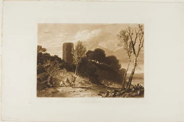Winchelsea, Sussex, planche 42 de Liber Studiorum