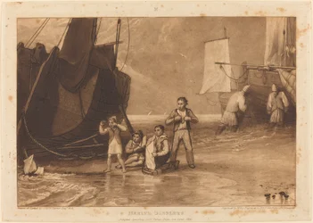 Baigneurs marins