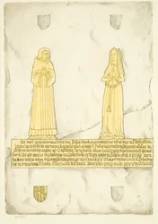 Laiton de John Brooke et de sa femme à St Mary Redcliffe
