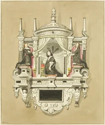 Monument de Mme Baynton dans St Mark