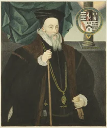 Portrait de Lord Burleigh dans le Conseil Municipal