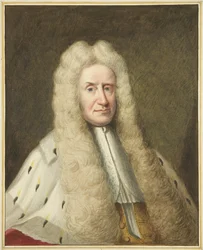 Portrait de Sir Michael Forster dans le Mansion House, Queen Square