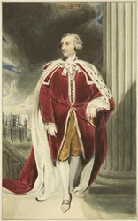 Portrait du duc de Portland dans le Mansion House, Queen Square