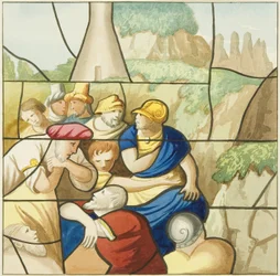 Vitrail dans St Mark
