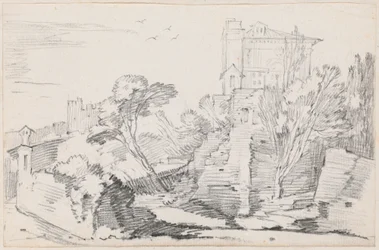 Casino Farnese sur la colline du Palatin, Rome