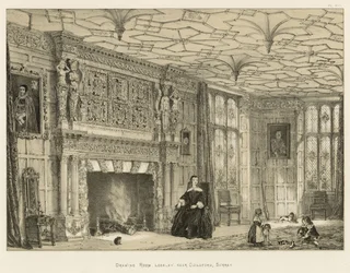 Salon, Loseley, près de Guildford, Surrey