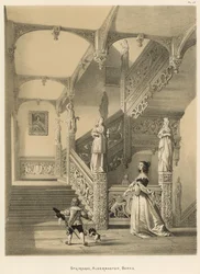 Escalier, Aldermaston, Berks