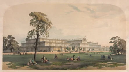 Le Crystal Palace, vers 1850