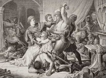 La saisie de Roger de Mortimer (1287-1330) au château de Nottingham