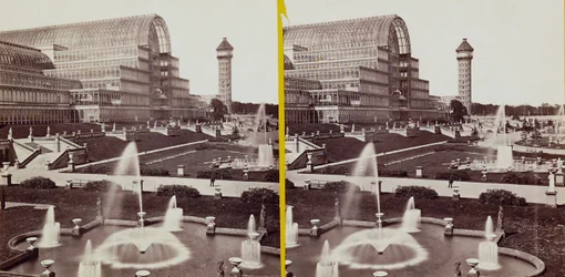 Le Crystal Palace à Hyde Park, c.1900