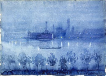 Nuit bleue, Londres