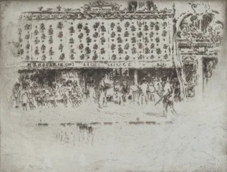 Brasserie, Au Lion Rouge, 1893