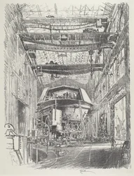 Construction de la grande tourelle