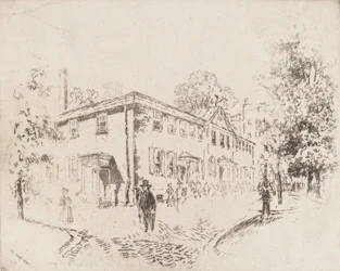 Maison de réunion de Fourth Street, Philadelphie, 1920