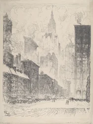 De Fulton Street, 1910